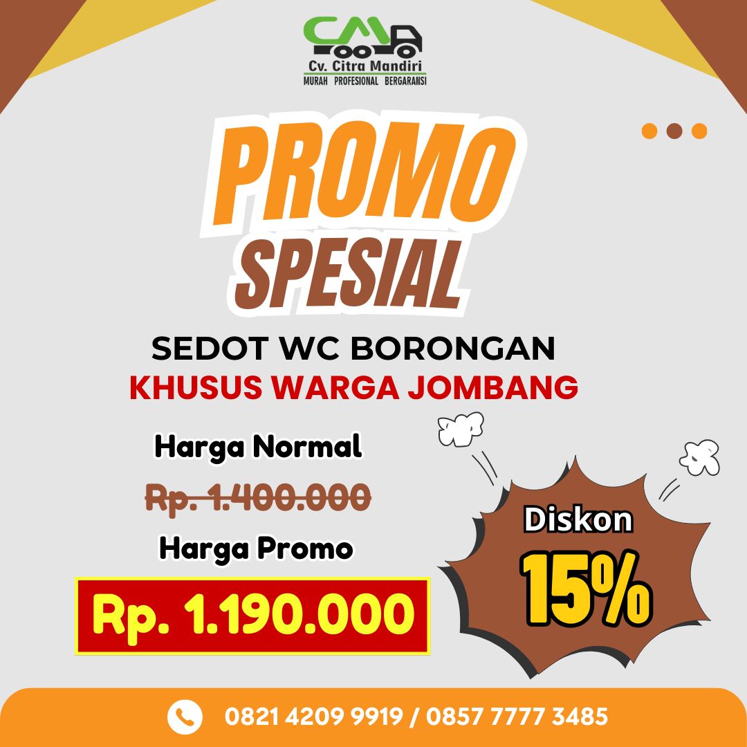 Sedot WC Jombang Kota