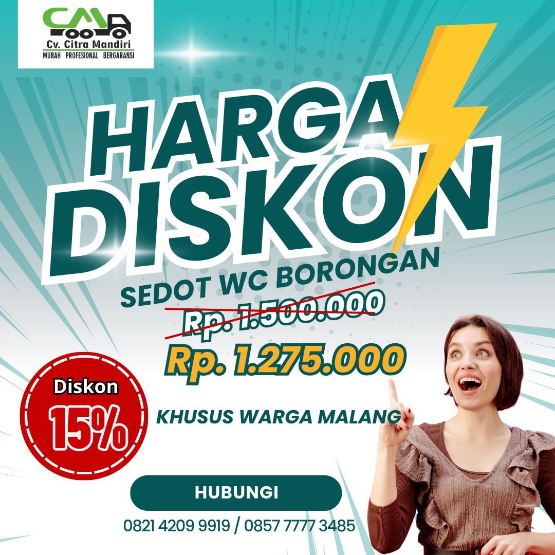 Sedot WC Klojen Malang