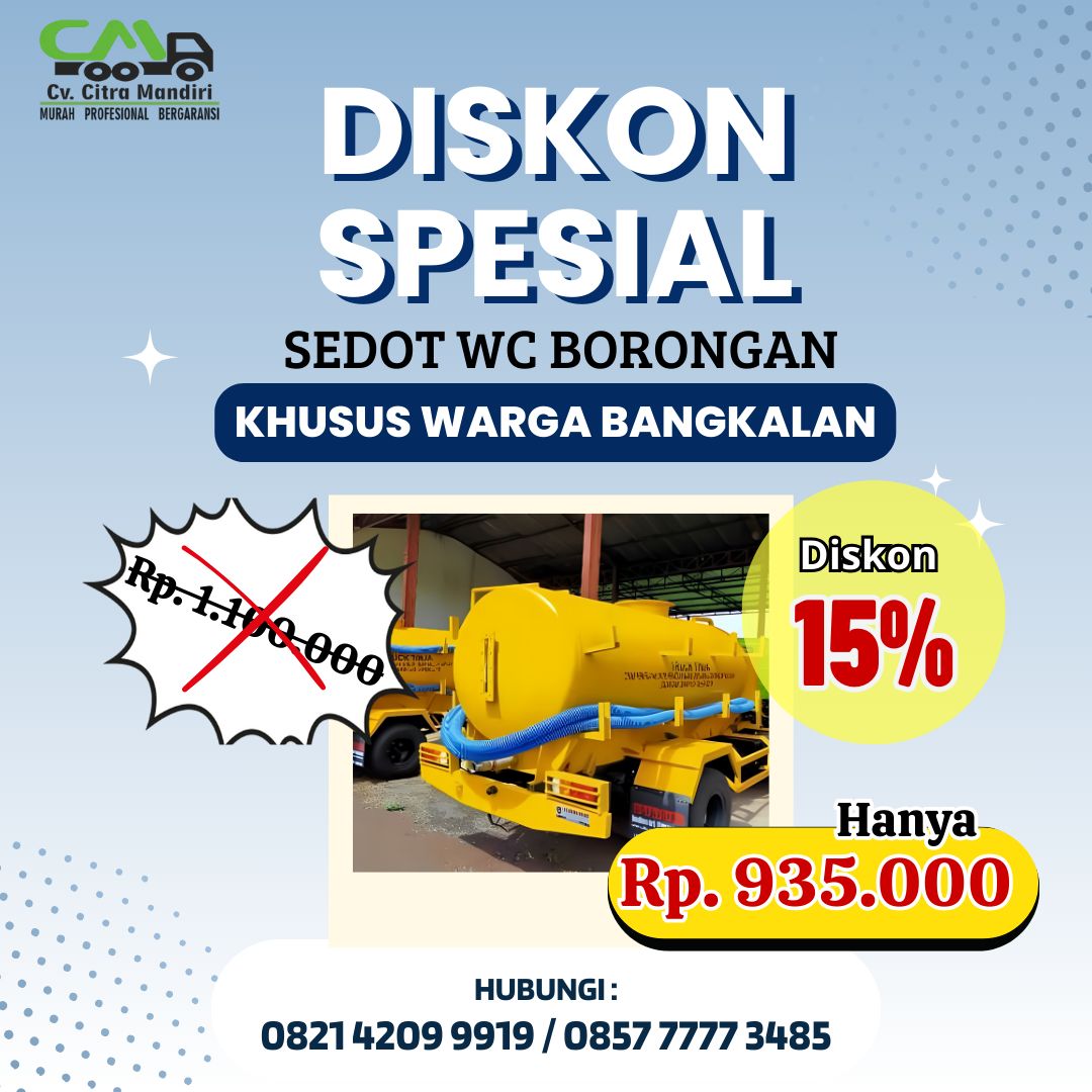 Sedot WC Tragah Bangkalan