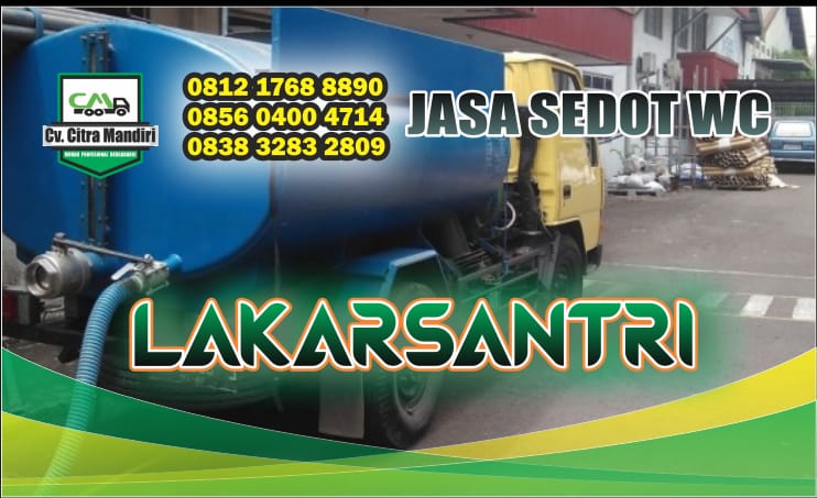 Harga Sedot WC Lakarsantri Surabaya