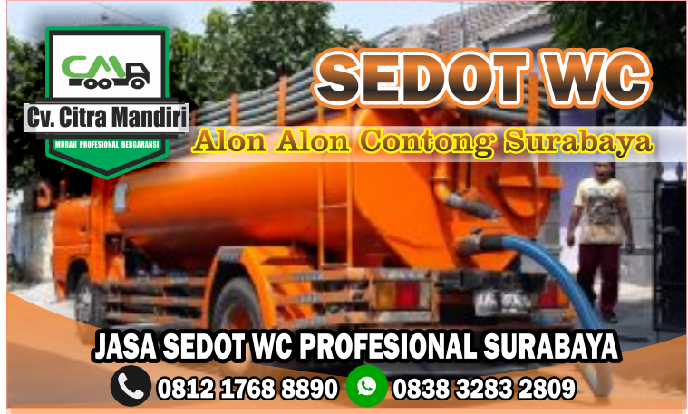 Sedot WC Alon Alon Contong Surabaya