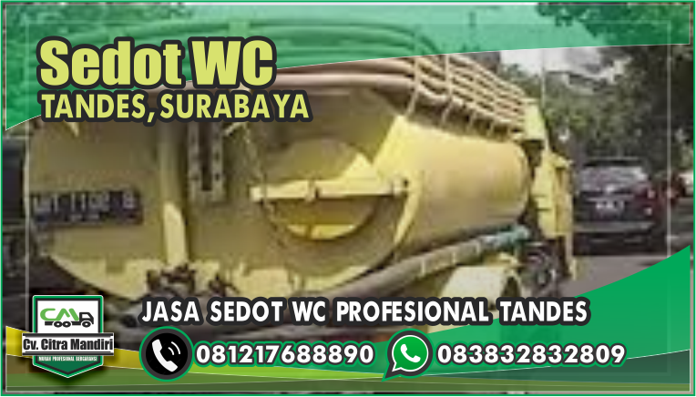 Harga Sedot WC Kecamatan Tandes Surabaya