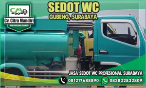 Sedot WC Gubeng Surabaya