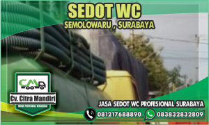 Sedot WC Semolowaru Surabaya