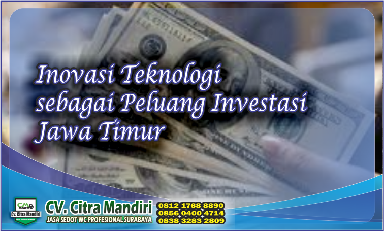 Inovasi Teknologi sebagai peluang investasi jawa timur Inovasi Teknologi sebagai peluang investasi jawa timur