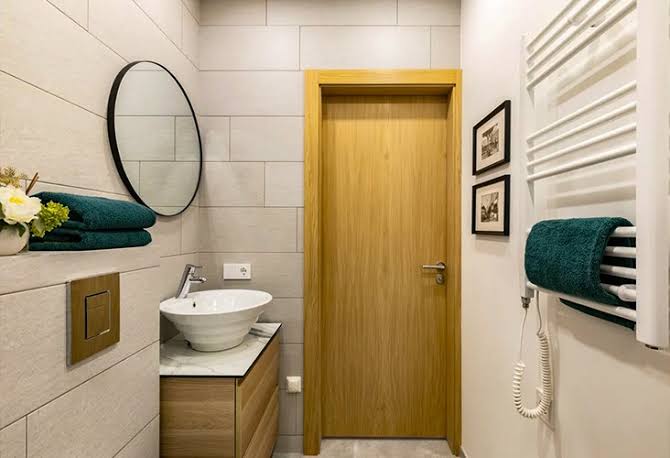Contoh Desain Pintu Kamar Mandi Simple dan Modern