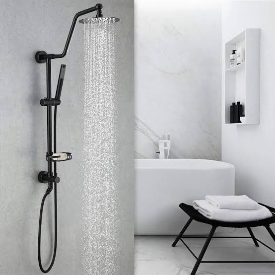 12 Desain Shower Kamar Mandi Aesthetic Modern