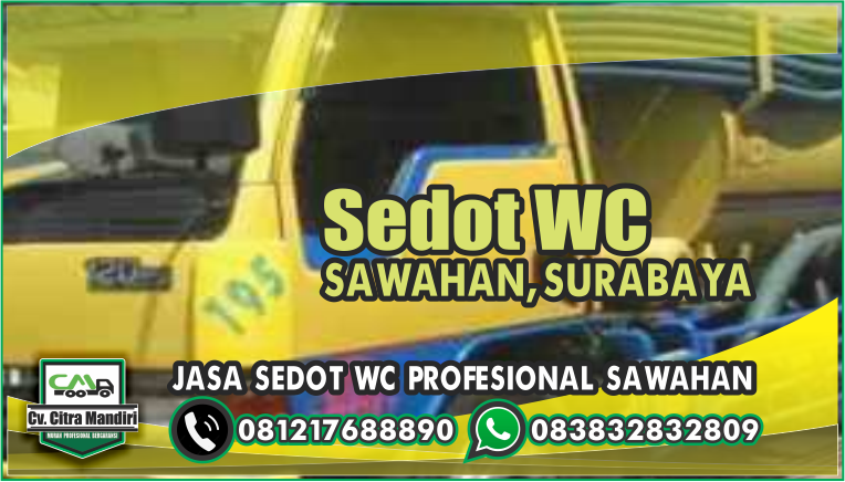 Harga Sedot WC Kecamatan Sawahan Surabaya