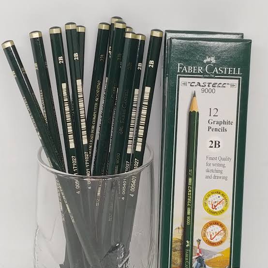 Perbedaan Pensil 2B Faber Castell Asli dengan Palsu