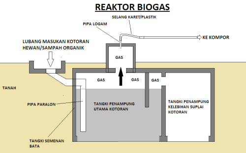 Teknologi Biogas Tinja: Penjelasan dan Proses Pembuatan