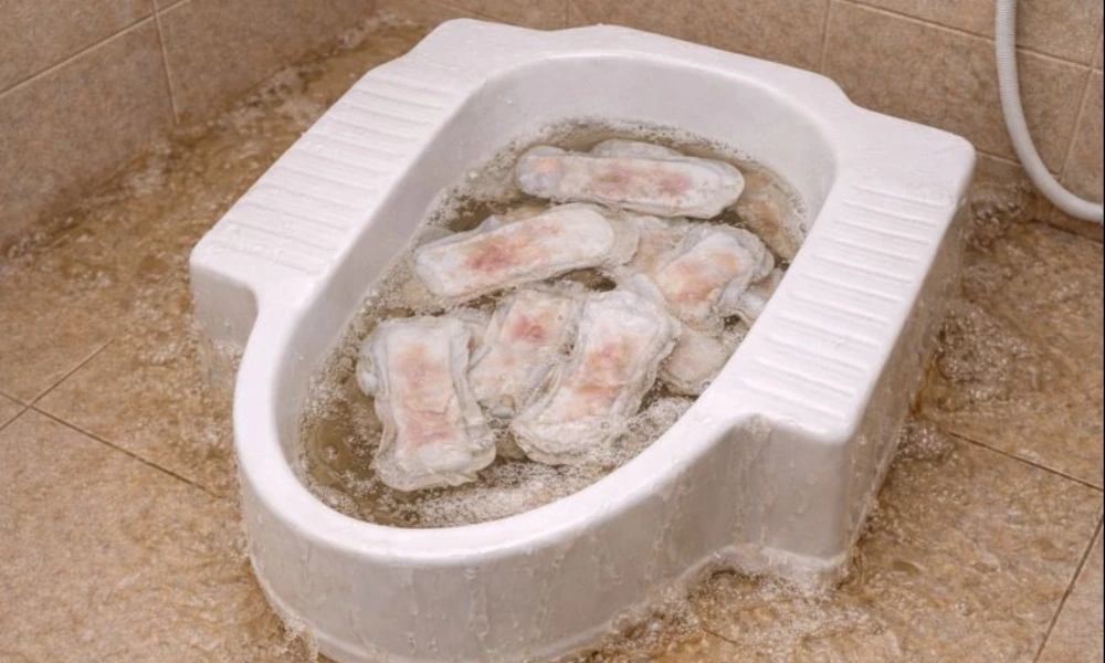 Cara Ampuh Mengatasi WC Jongkok Tersumbat Pembalut!